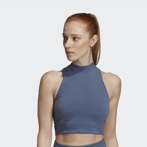 Adidas WANDERLUST WARP KNIT CROP TOP